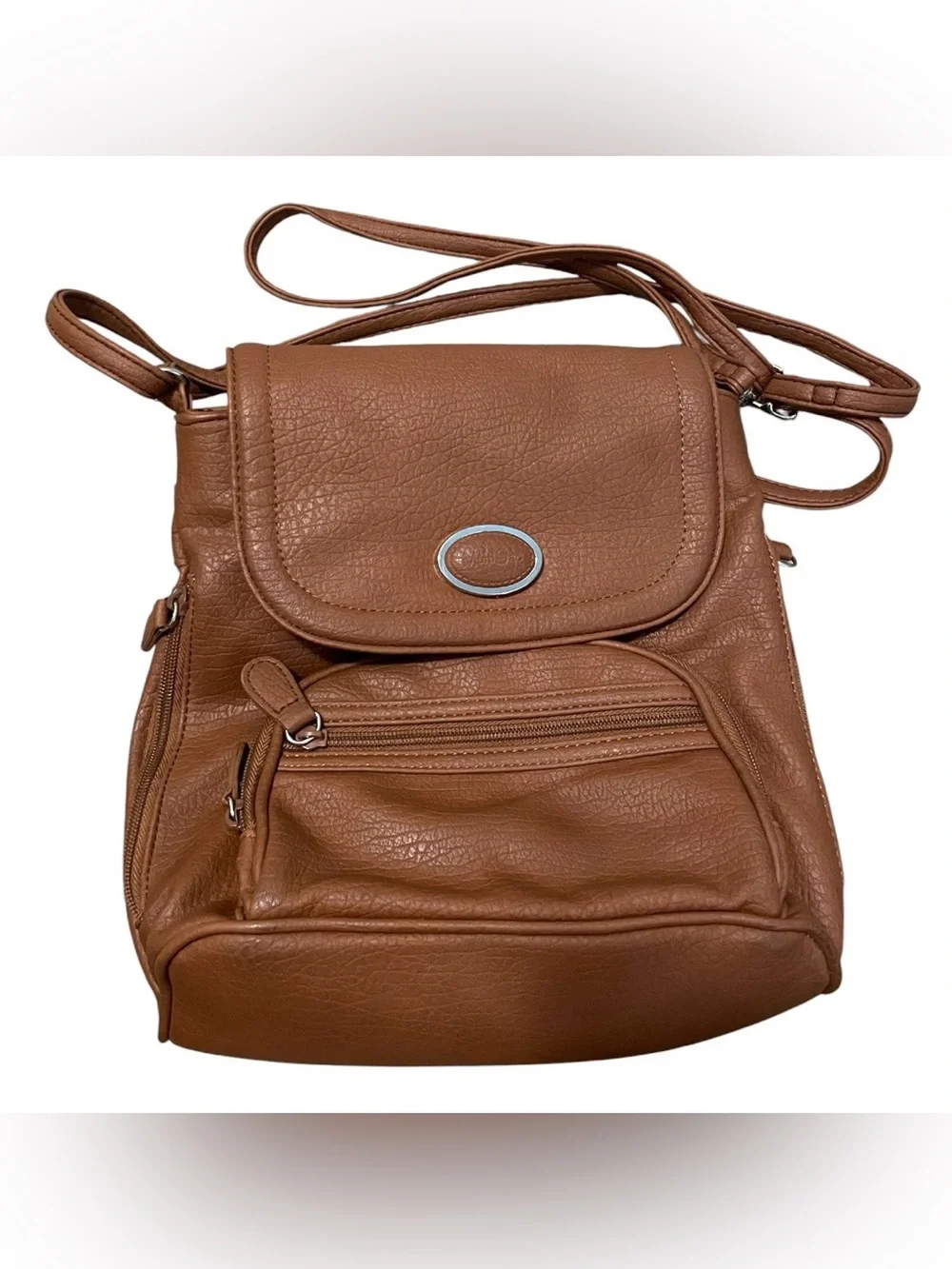 Multi sac faux leather crossbody bag